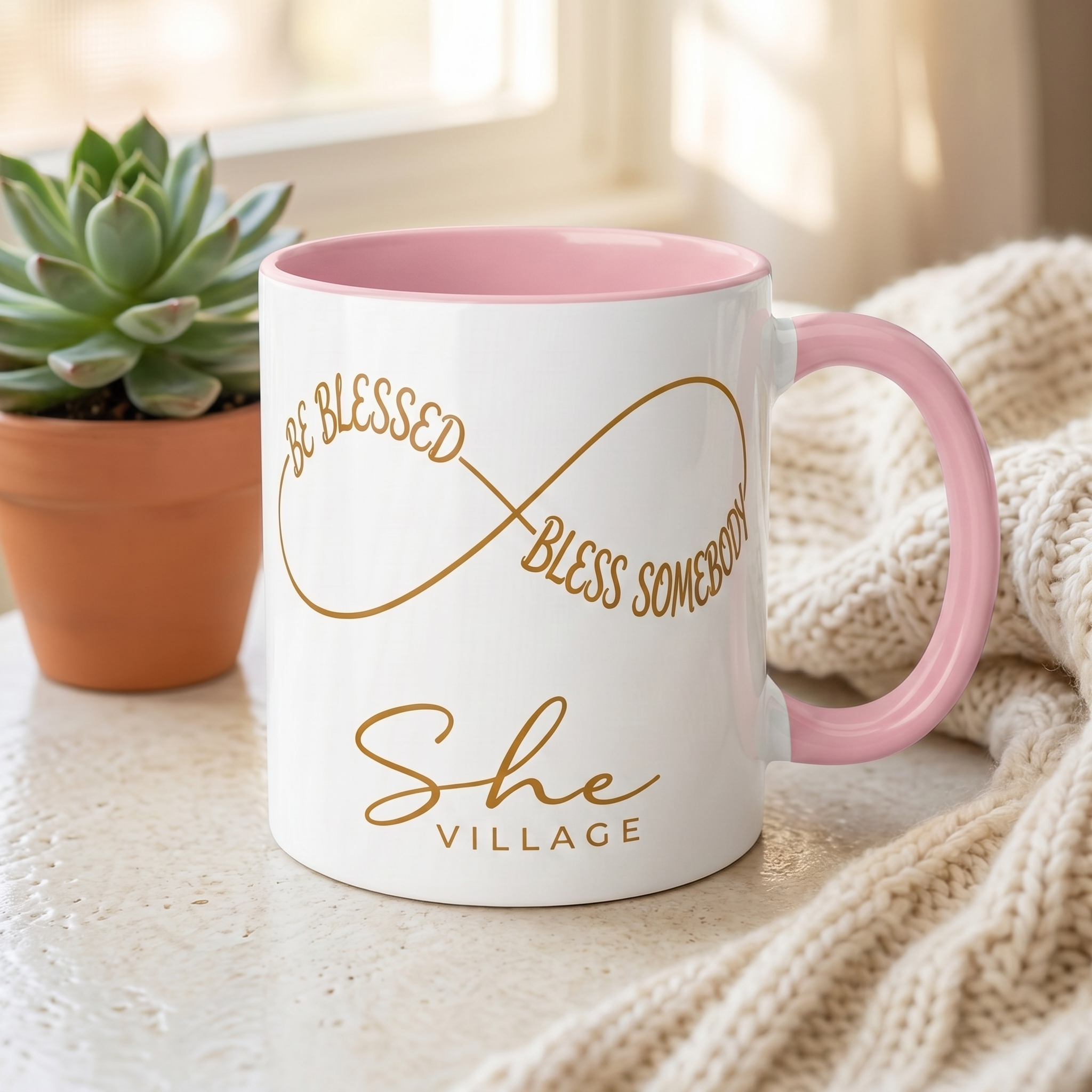 Be Blessed, Bless Somebody Mug